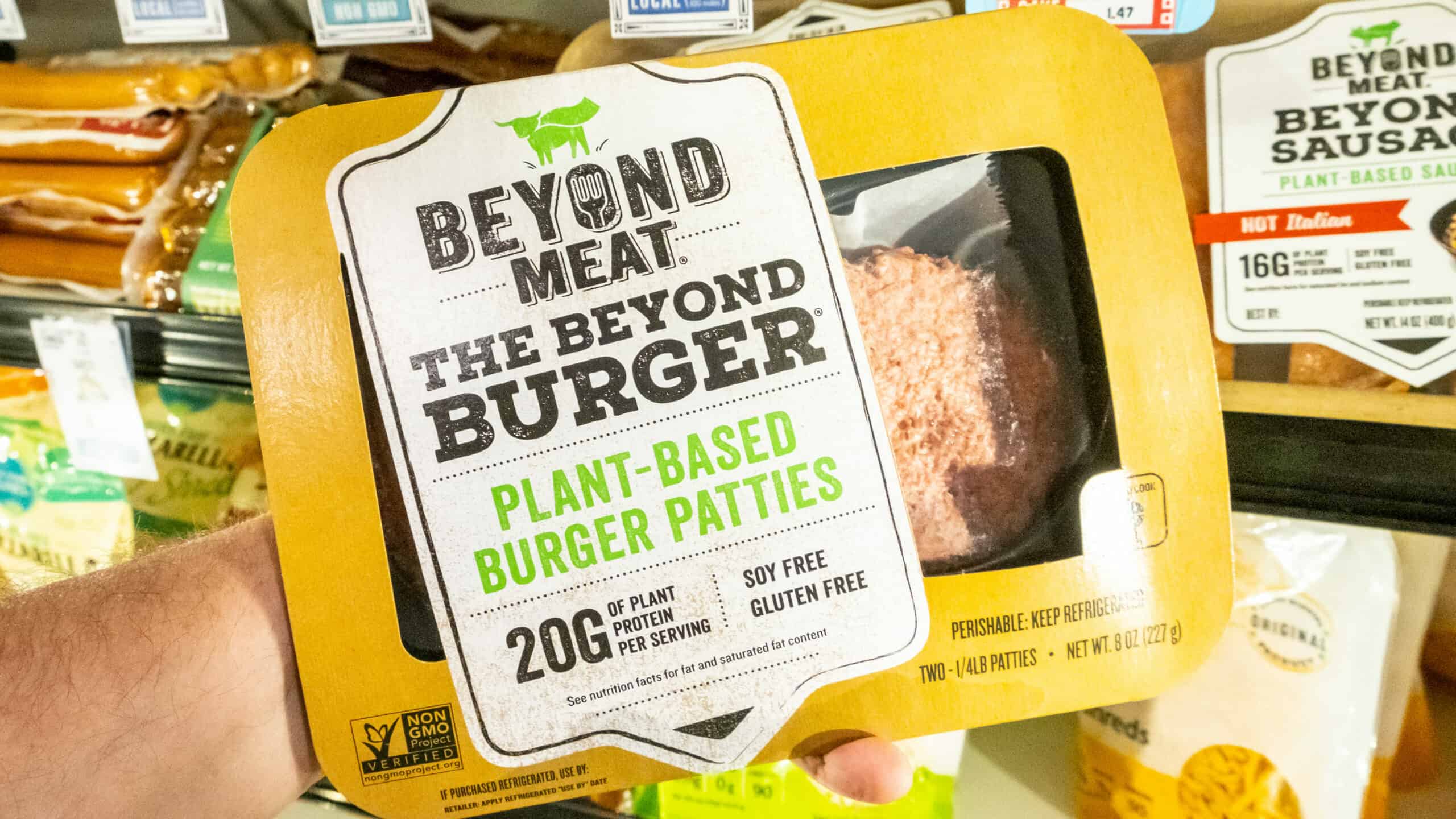 Beyond Meat Burger / Credit: ShutterStock
